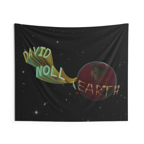 David Noll dot Earth Indoor Wall Tapestries