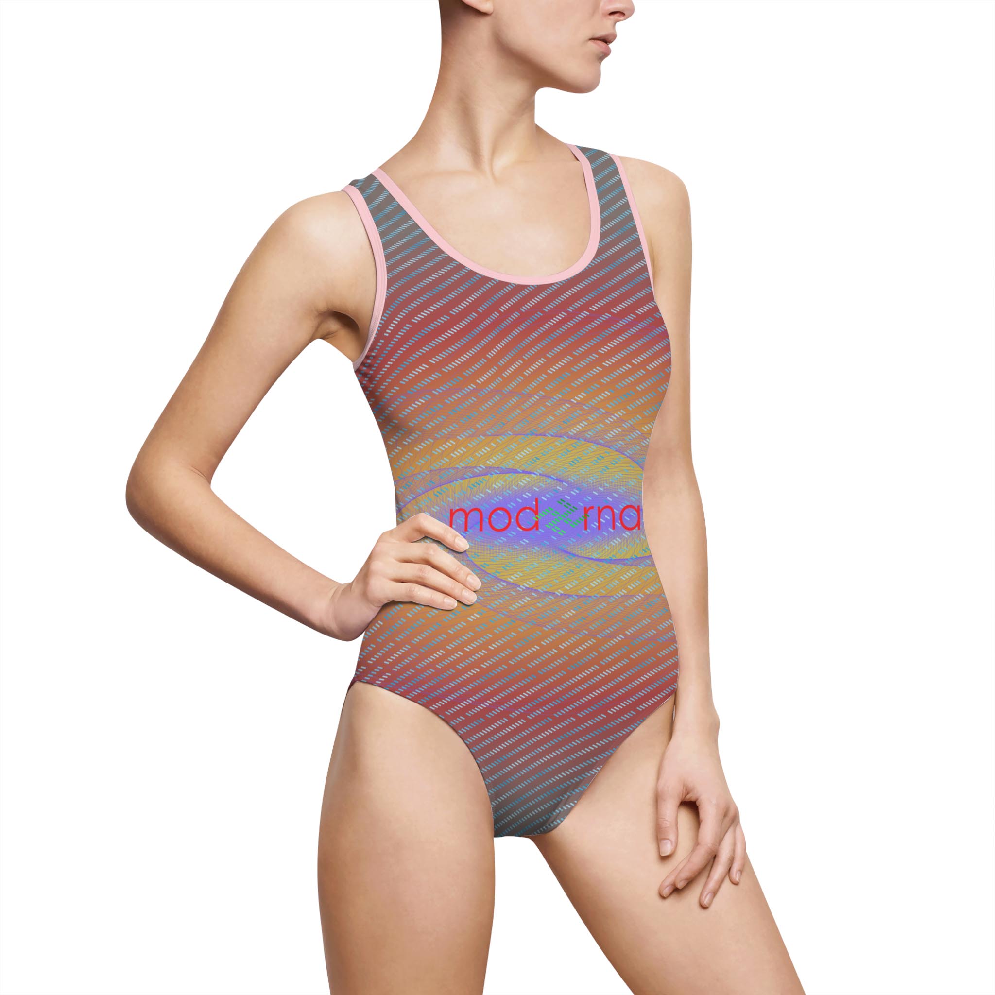 - Moderna Women's Classic One-Piece Swimsuit (AOP) - 1 - Davidnoll.earth https://davidnoll.earth/wp-content/uploads/2025/02/moderna-womens-one-piece-swimsuit-light-pink-front.jpg
