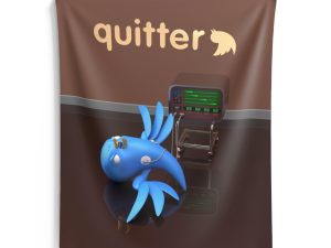 Quitter Indoor Wall Tapestries