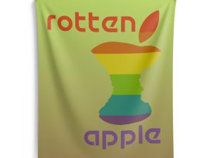 Rotten Apple Indoor Wall Tapestries
