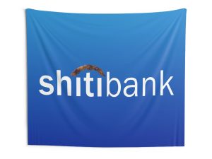Shitibank Indoor Wall Tapestries
