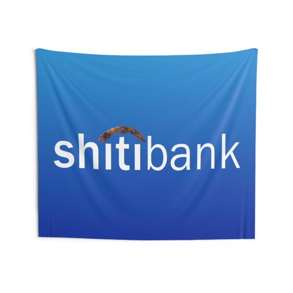 Shitibank Indoor Wall Tapestries