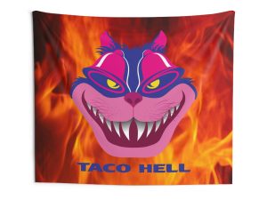 Taco Hell Indoor Wall Tapestries