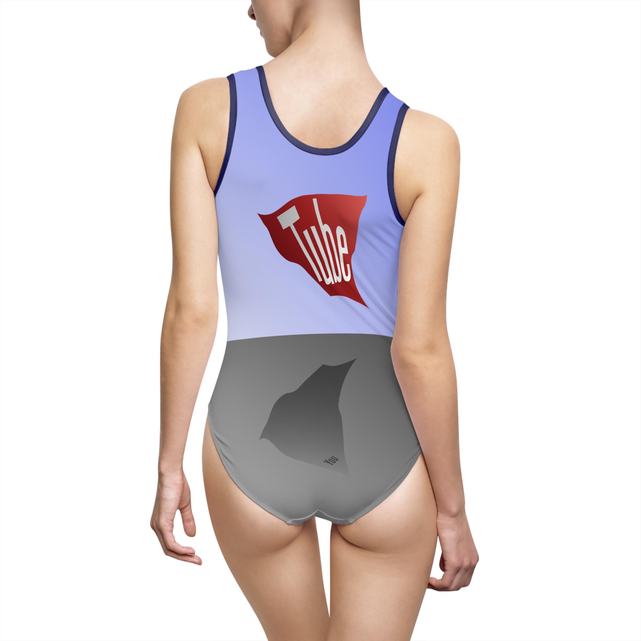 - YouTube Women's Classic One-Piece Swimsuit (AOP) - 4 - Davidnoll.earth