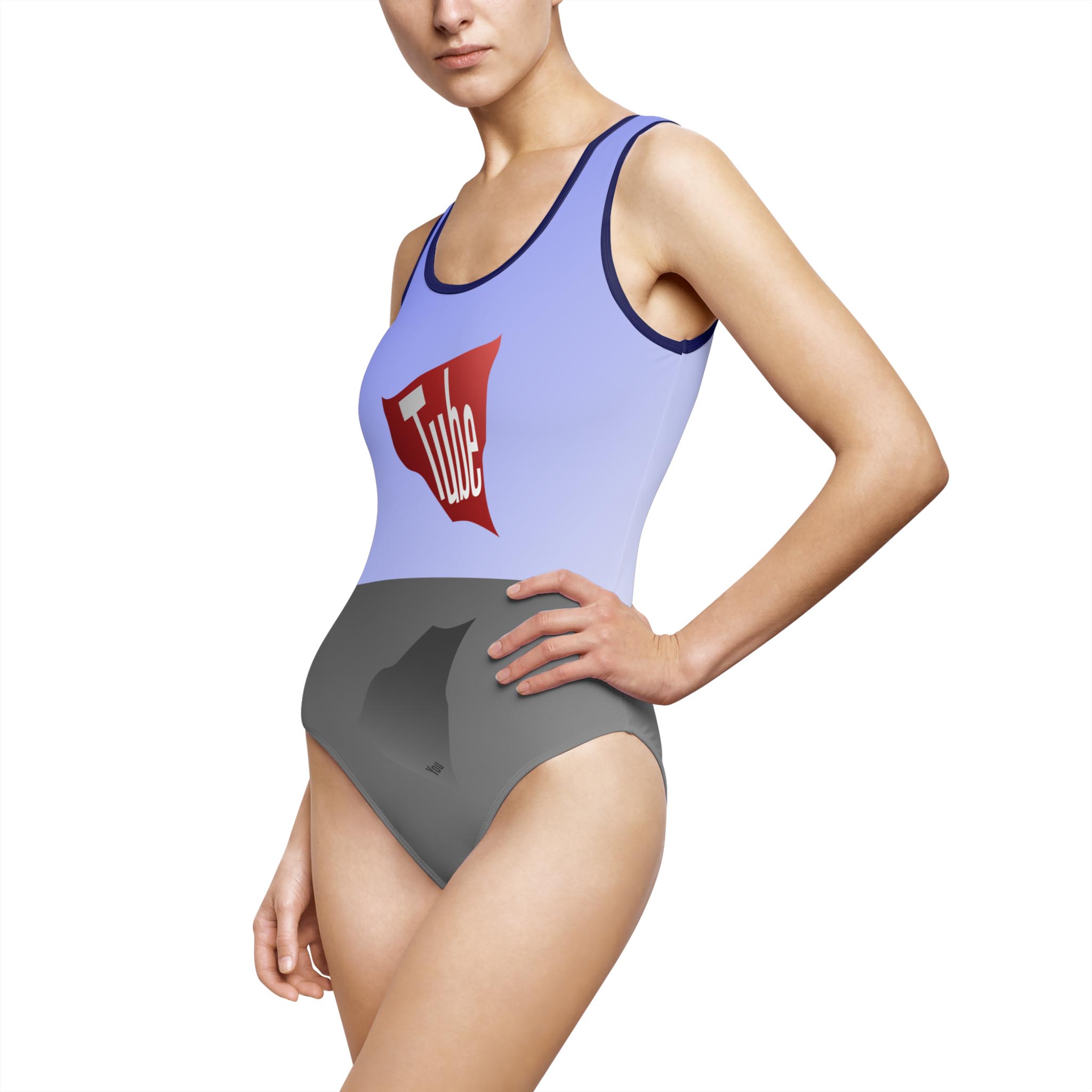 - YouTube Women's Classic One-Piece Swimsuit (AOP) - 3 - Davidnoll.earth