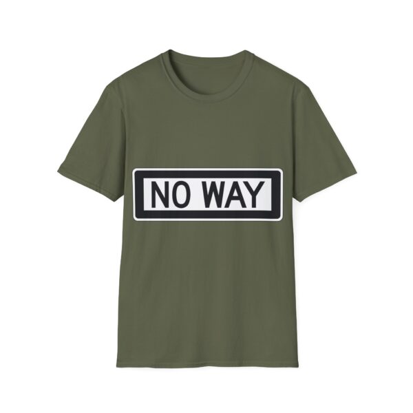 no way softstyle t-shirt