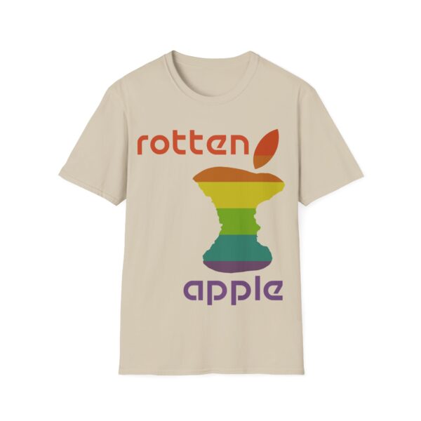rotten apple softstyle t-shirt