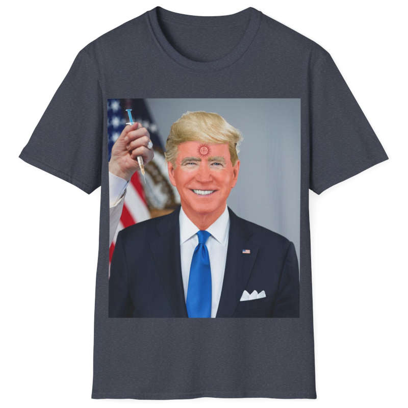 - Warhol-esque Jesuits Unisex Softstyle 100% Cotton T-Shirts - 1 - Davidnoll.earth