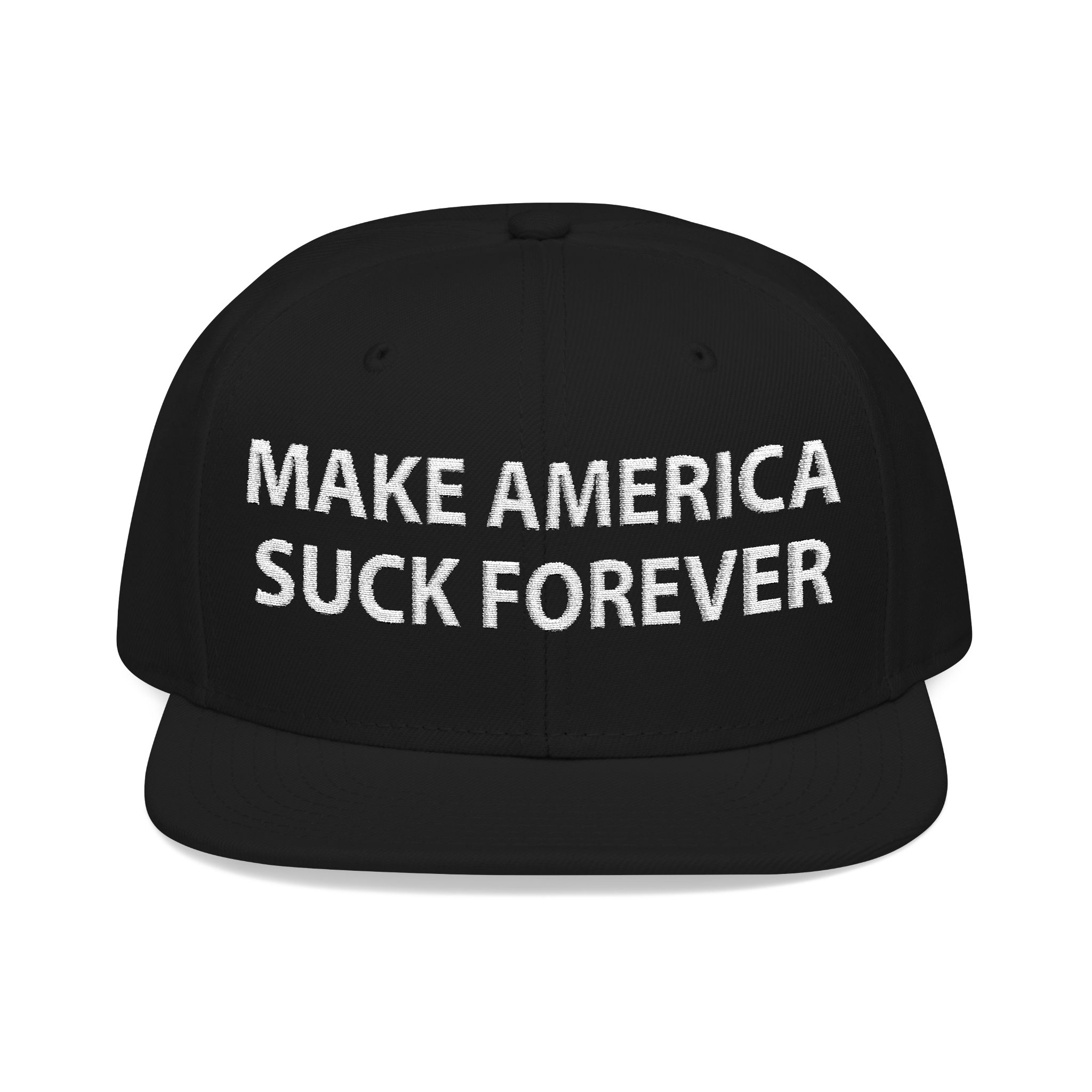 - Chump 2028 - MAKE AMERICA SUCK FOREVER - Snapback Embroidered Hat - 1 - Davidnoll.earth https://davidnoll.earth/wp-content/uploads/2025/12/13256639659171816354_2048.jpeg
