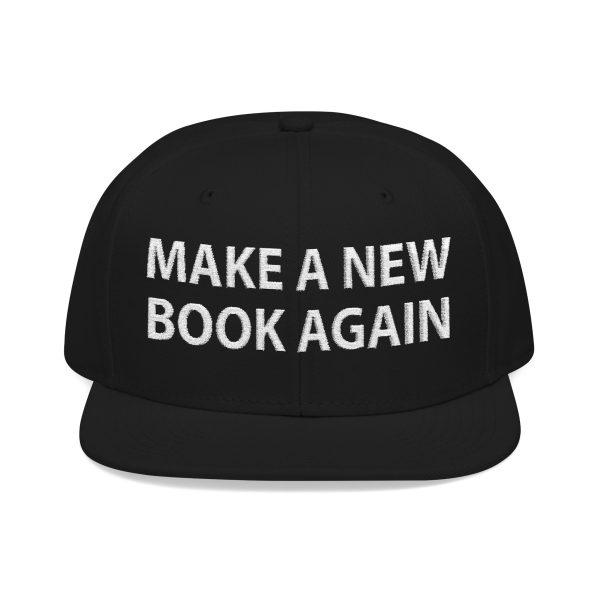 Cuohno - MAKE A NEW BOOK AGAIN - Snapback Embroidered Hat