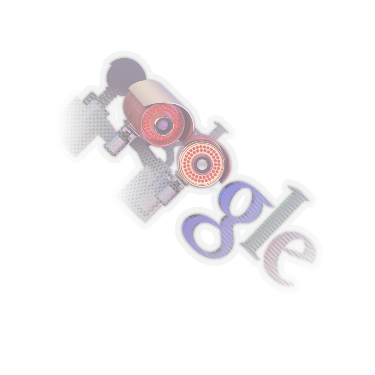 Oogle Transparent Cut-Out Stickers - Image 2