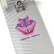 Taco Hell Transparent Cut-Out Stickers - Thumbnail Image 1