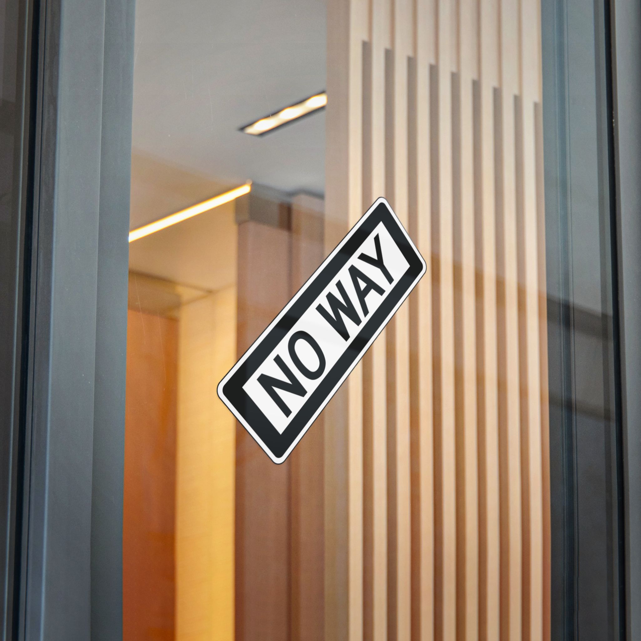 No Way Direct to Film Transparent Stickers - Image 14