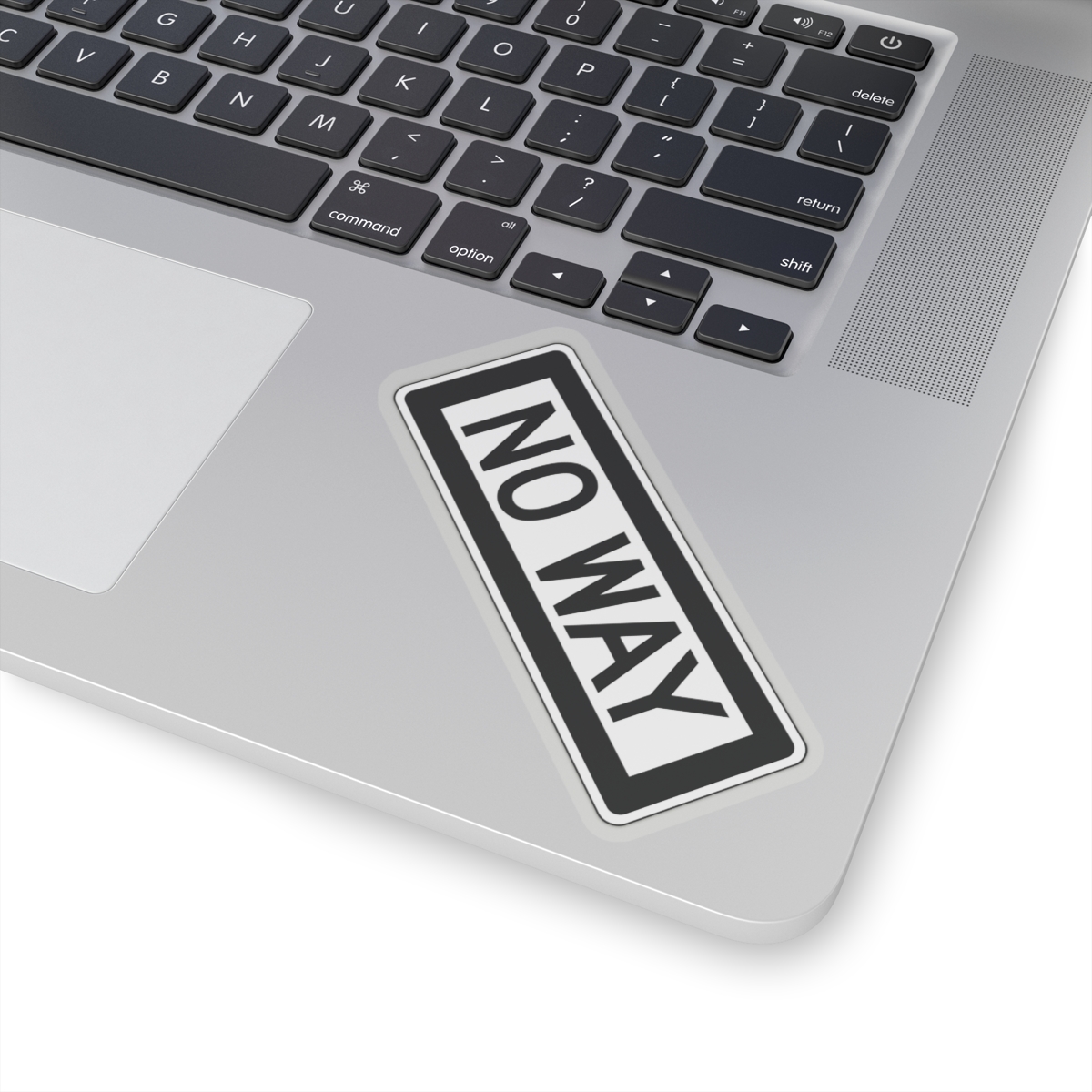 No Way Transparent Cut-Out Stickers - Image 11