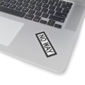 No Way Transparent Cut-Out Stickers - Thumbnail Image 8