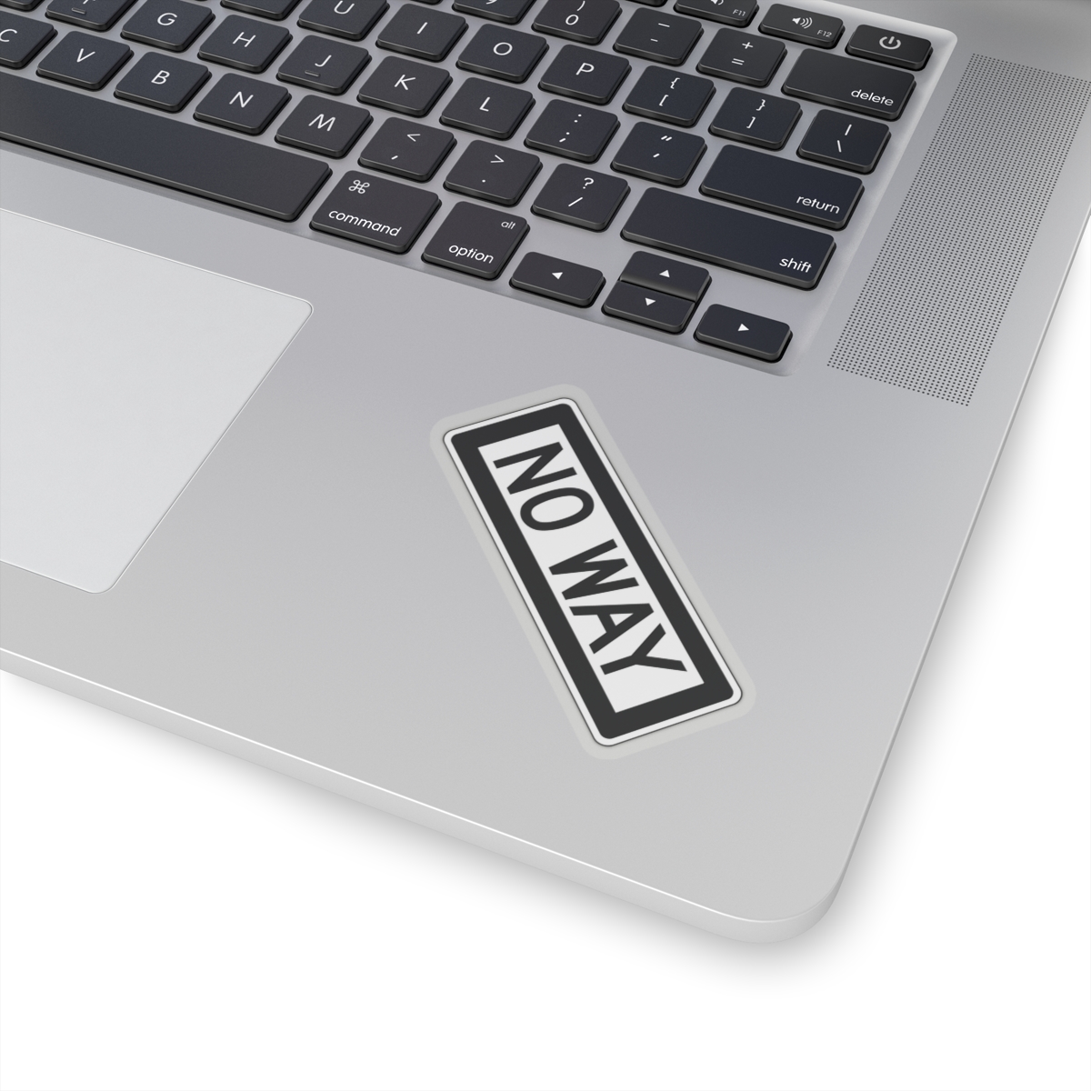 No Way Transparent Cut-Out Stickers - Image 8
