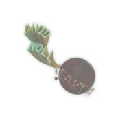 David Noll dot Earth Transparent Cut-Out Stickers - Thumbnail Image 4