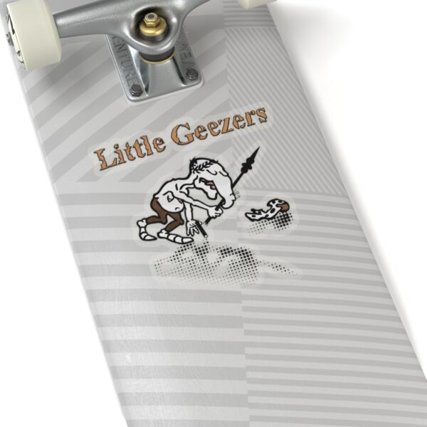 Little Geezers Transparent Cut-Out Stickers