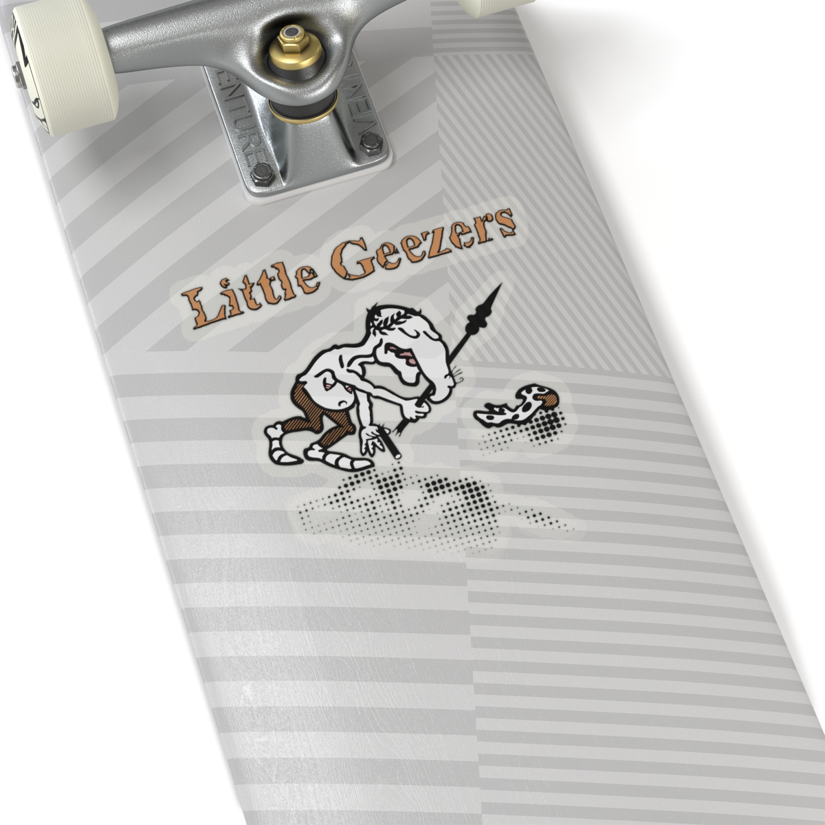 Little Geezers Transparent Cut-Out Stickers - Image 1