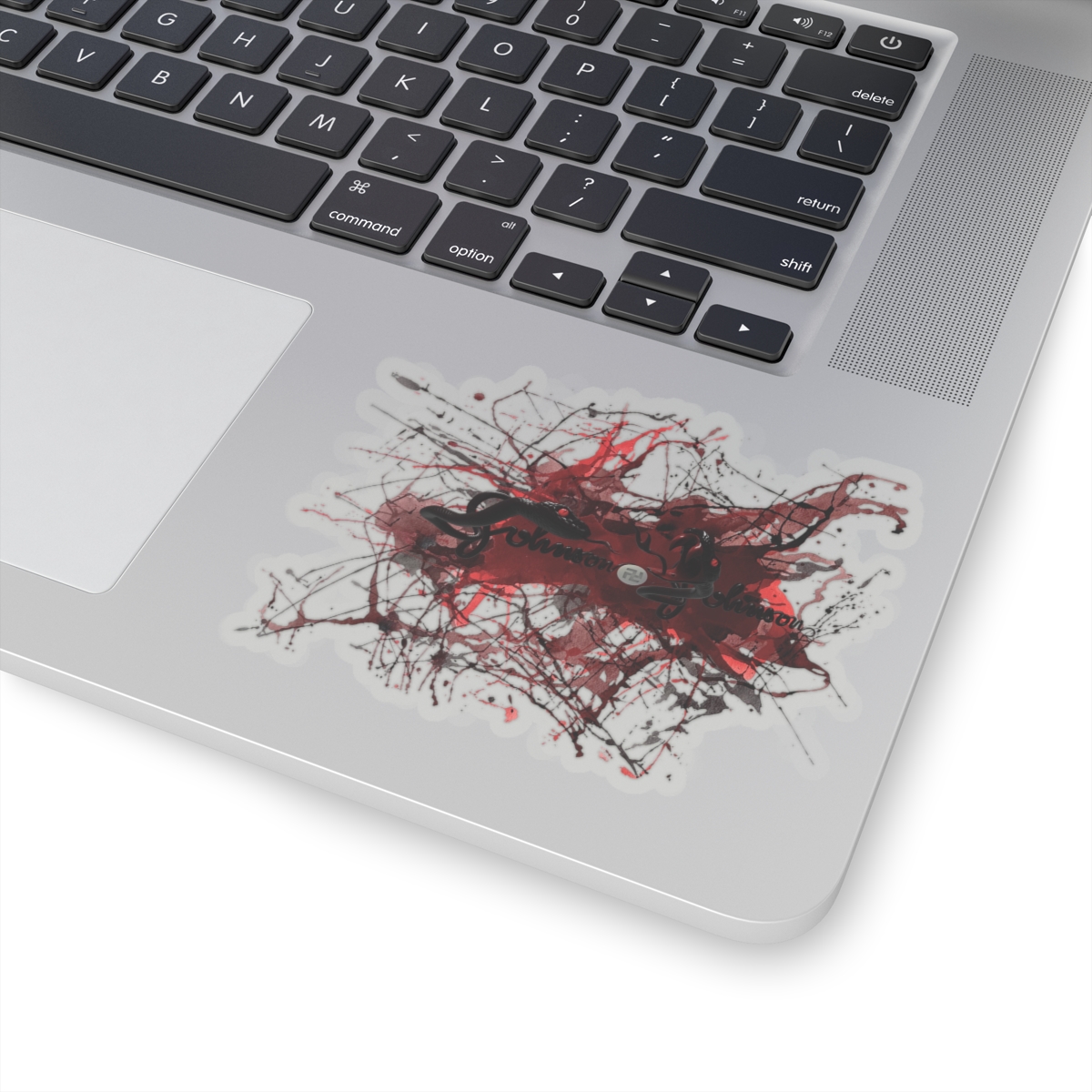 Johnson & Johnson Transparent Cut-Out Stickers - Image 11