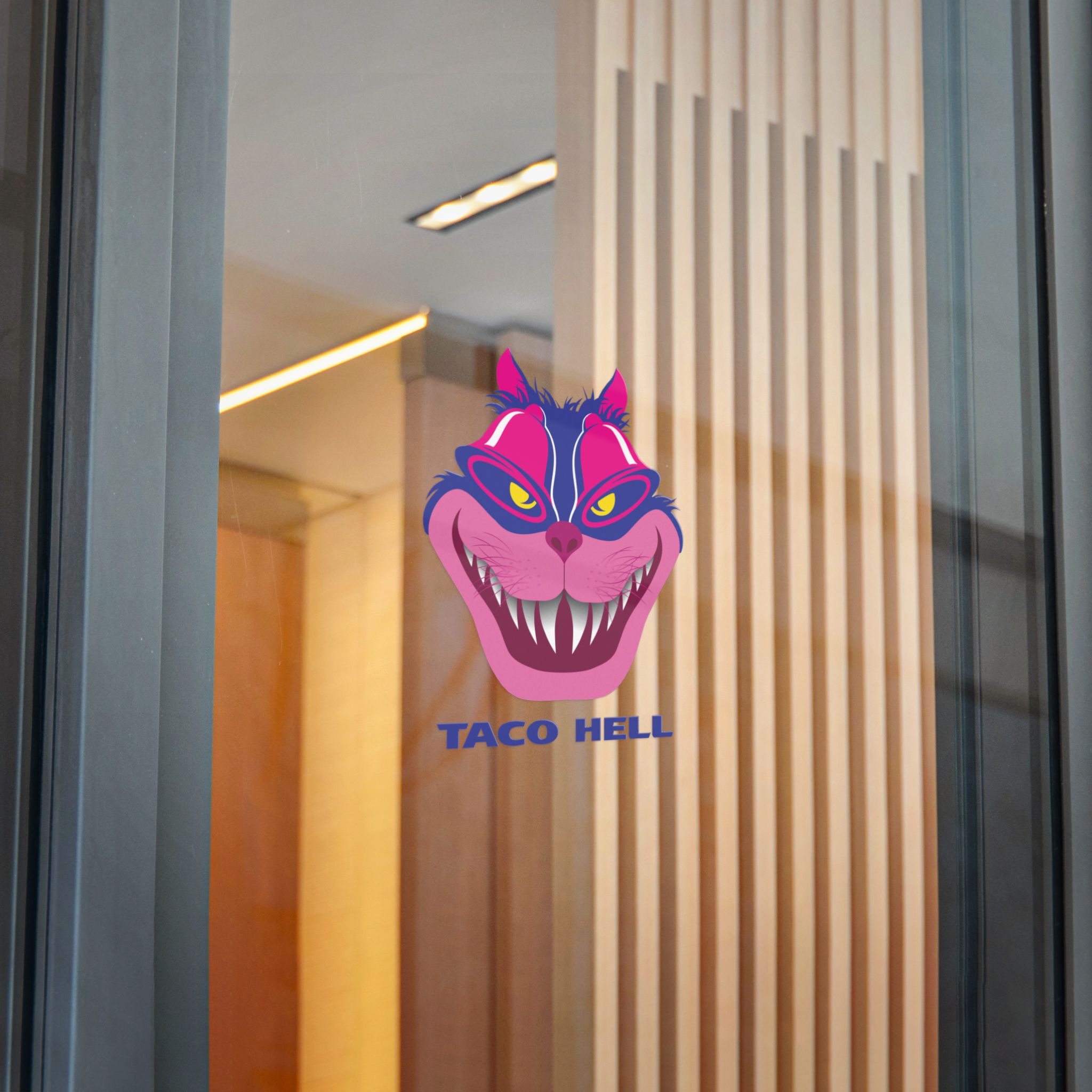 Taco Hell Direct to Film Transparent Stickers - Image 12