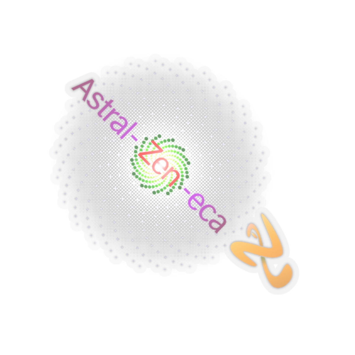 Astral-Zen-eca Transparent Cut-Out Stickers - Image 4