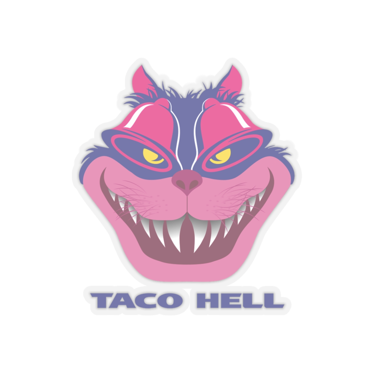 Taco Hell Transparent Cut-Out Stickers - Image 7