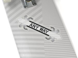 Any Way Transparent Cut-Out Stickers