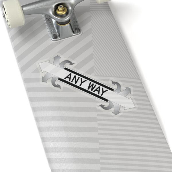 Any Way Transparent Cut-Out Stickers