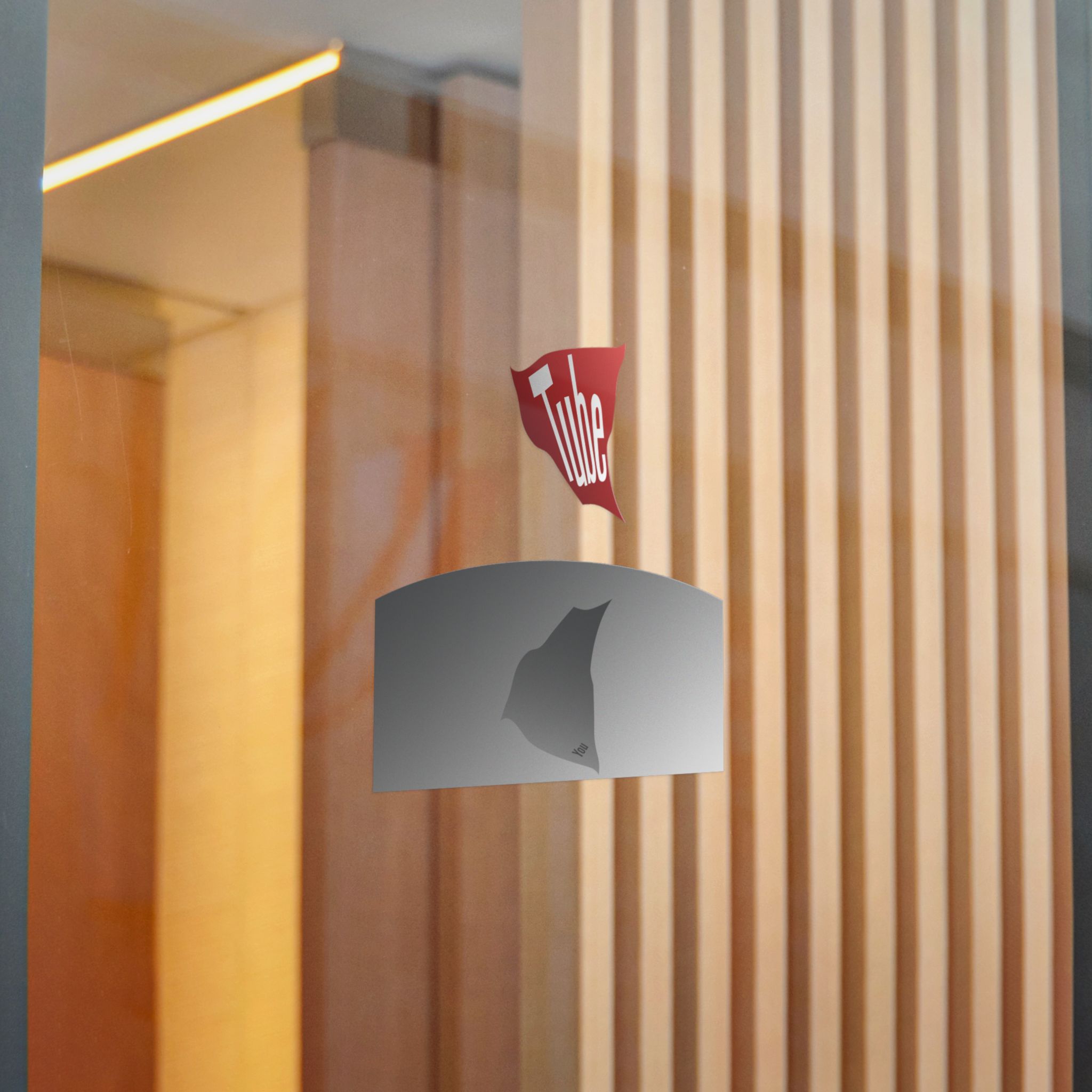 YouTube Direct to Film Transparent Stickers - Image 8