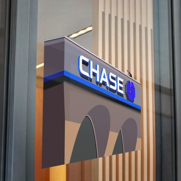 Chase Direct to Film Transparent Stickers