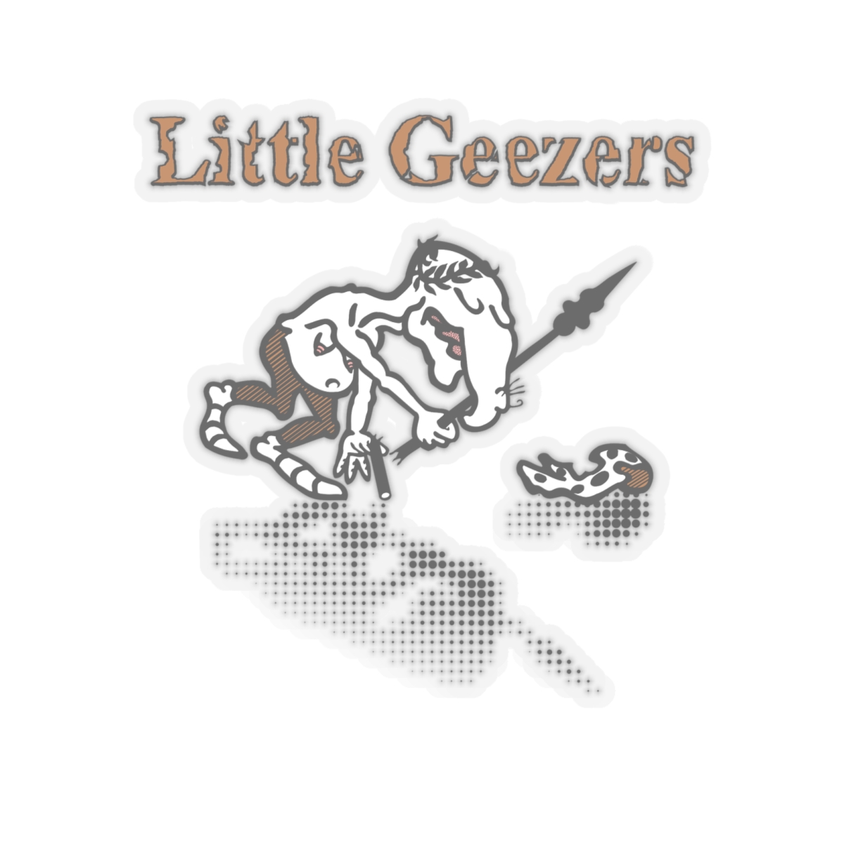 Little Geezers Transparent Cut-Out Stickers - Image 2