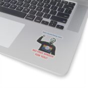 Narc Suckerberg Transparent Cut-Out Stickers - Thumbnail Image 8