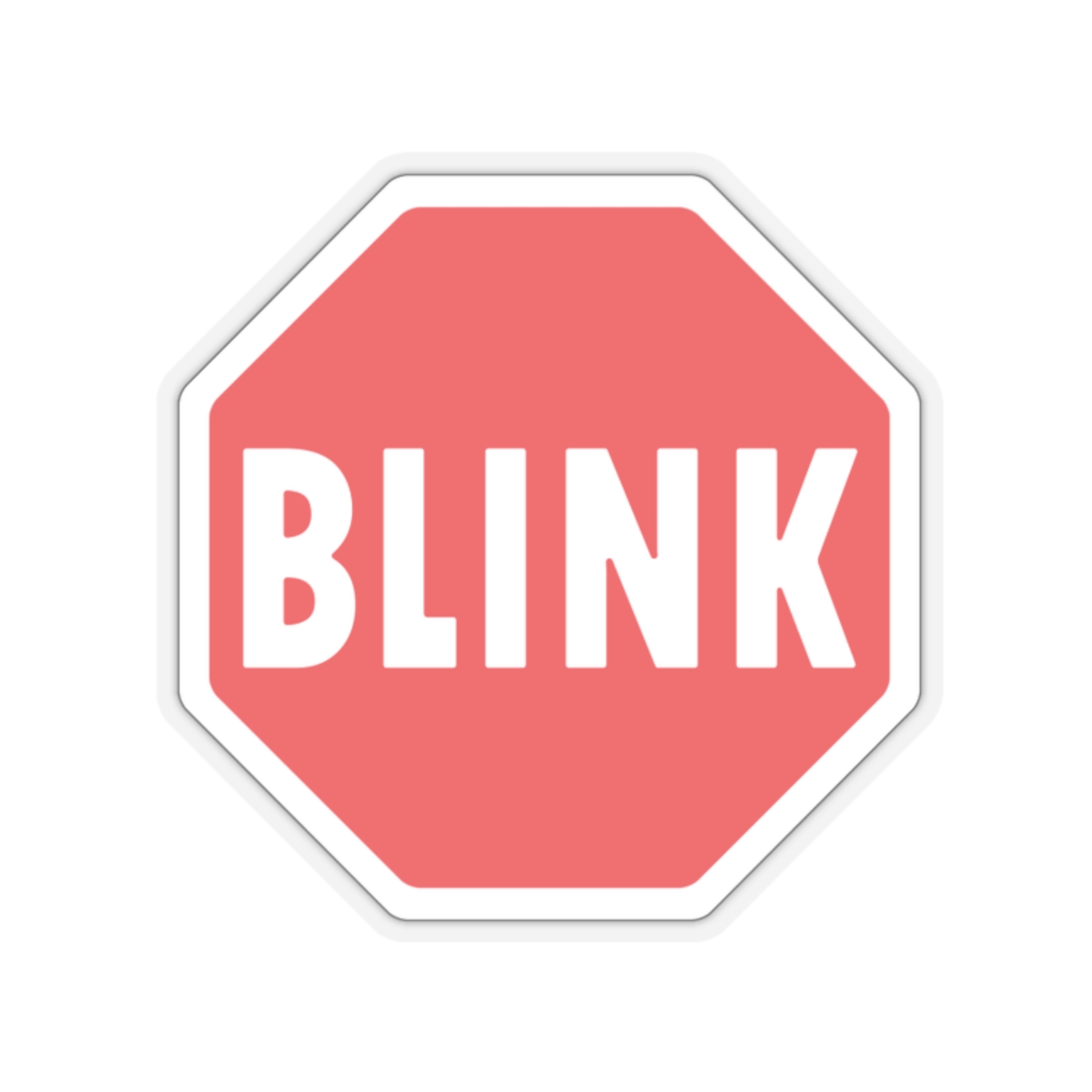 Blink Transparent Cut-Out Stickers - Image 4