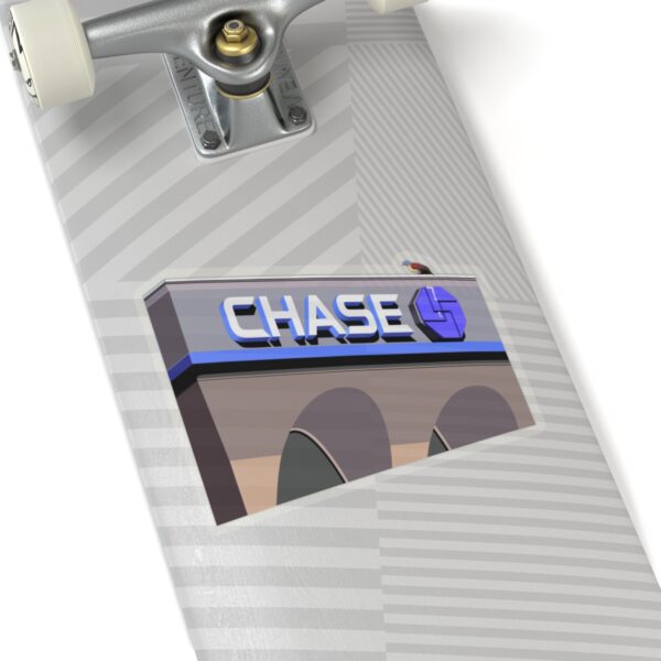 Chase Transparent Cut-Out Stickers