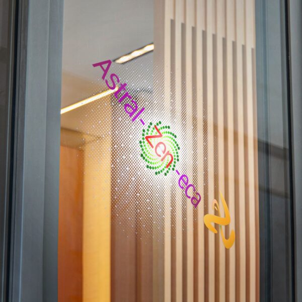 Astral-Zen-eca Direct to Film Transparent Stickers
