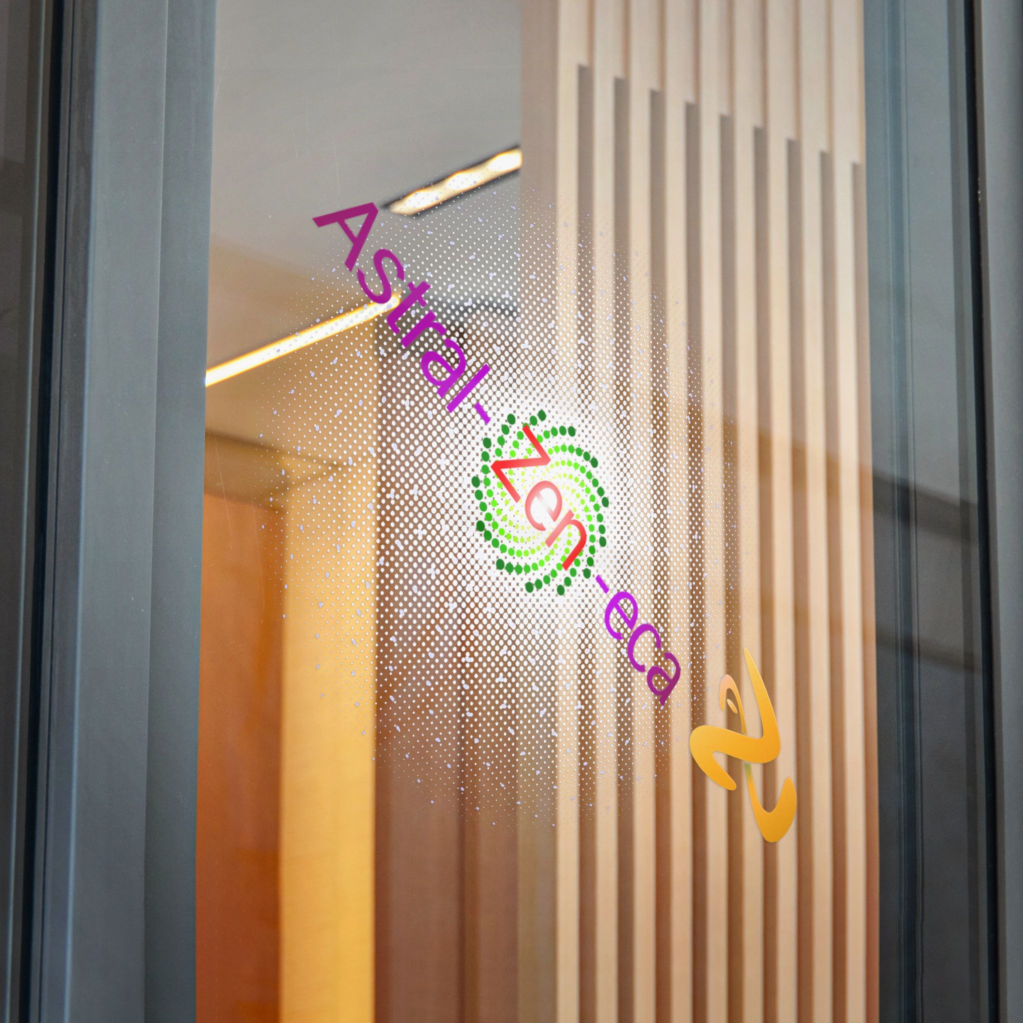 Astral-Zen-eca Direct to Film Transparent Stickers - Image 1