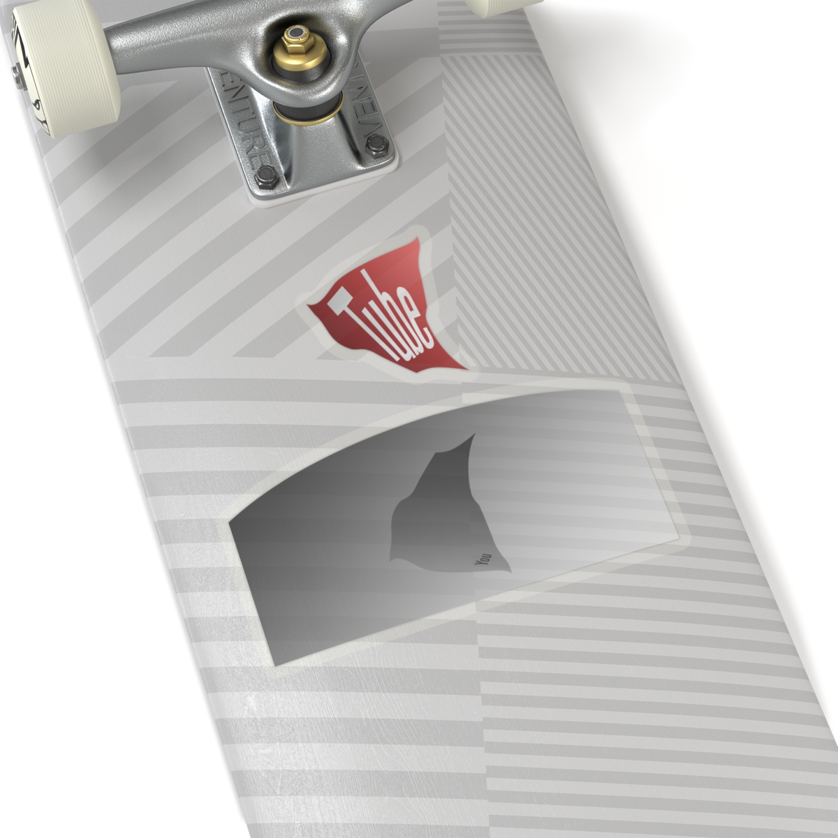 YouTube Transparent Cut-Out Stickers - Image 1