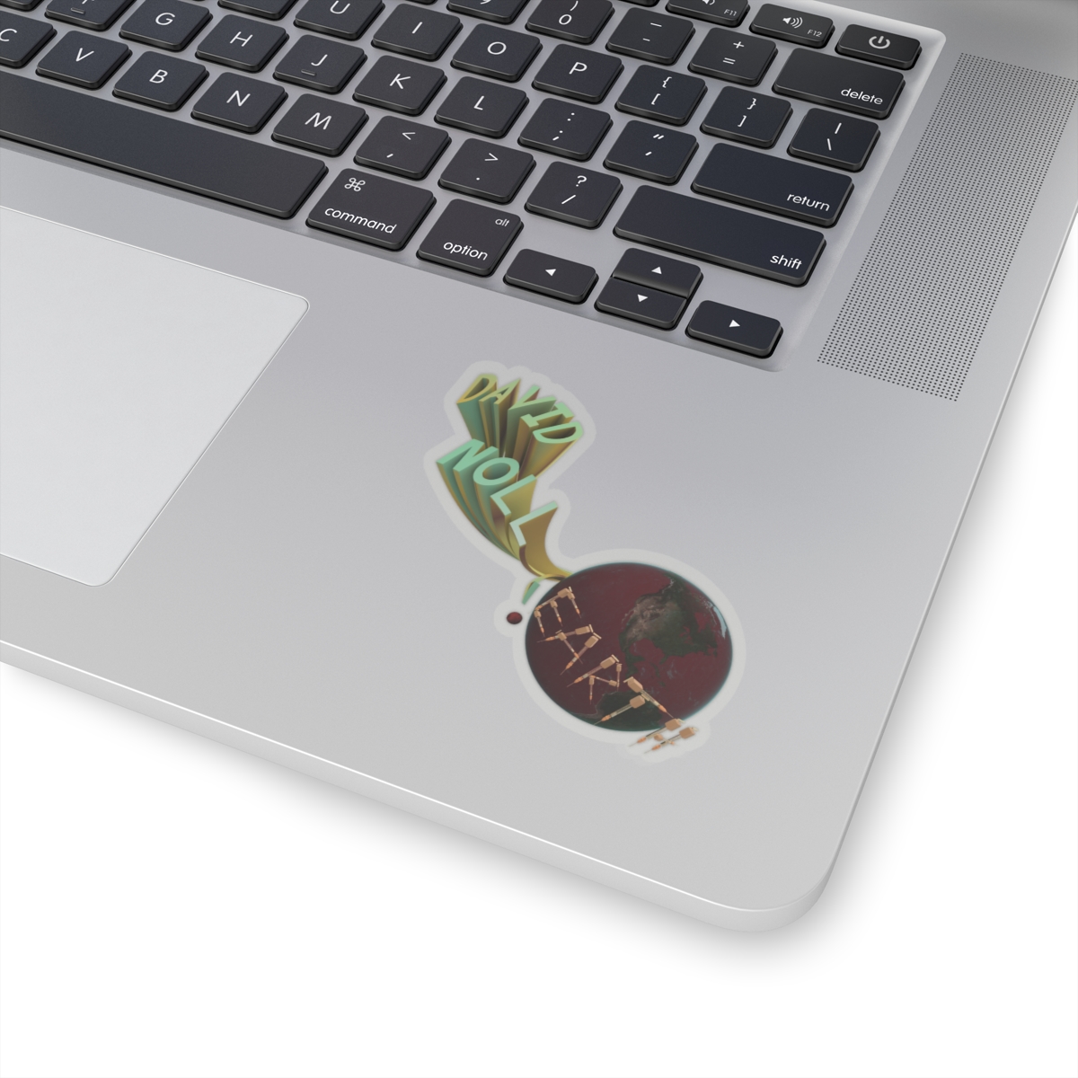 David Noll dot Earth Transparent Cut-Out Stickers - Image 8