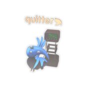Quitter Transparent Cut-Out Stickers - Thumbnail Image 7