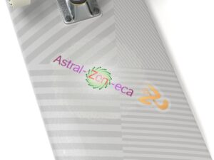 Astral-Zen-eca Transparent Cut-Out Stickers