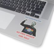 Narc Suckerberg Transparent Cut-Out Stickers - Thumbnail Image 11