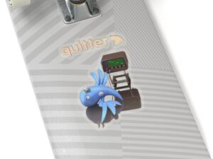 Quitter Transparent Cut-Out Stickers