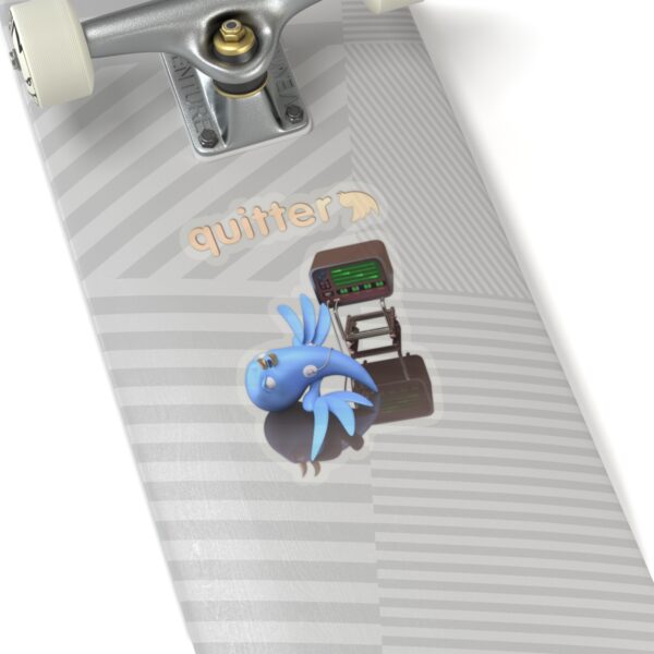 Quitter Transparent Cut-Out Stickers