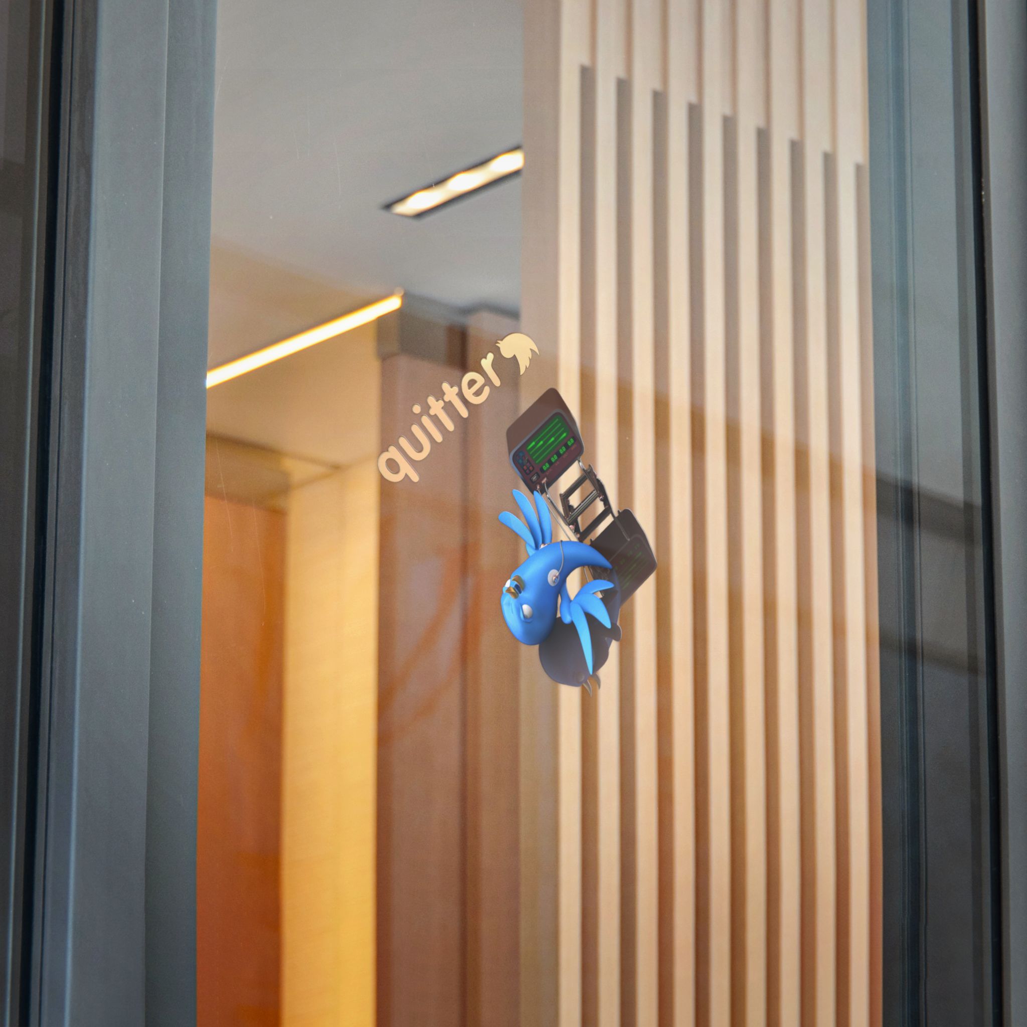 Quitter Direct to Film Transparent Stickers - Image 12