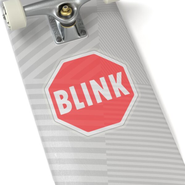 Blink Transparent Cut-Out Stickers