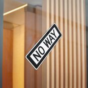 No Way Direct to Film Transparent Stickers - Thumbnail Image 10