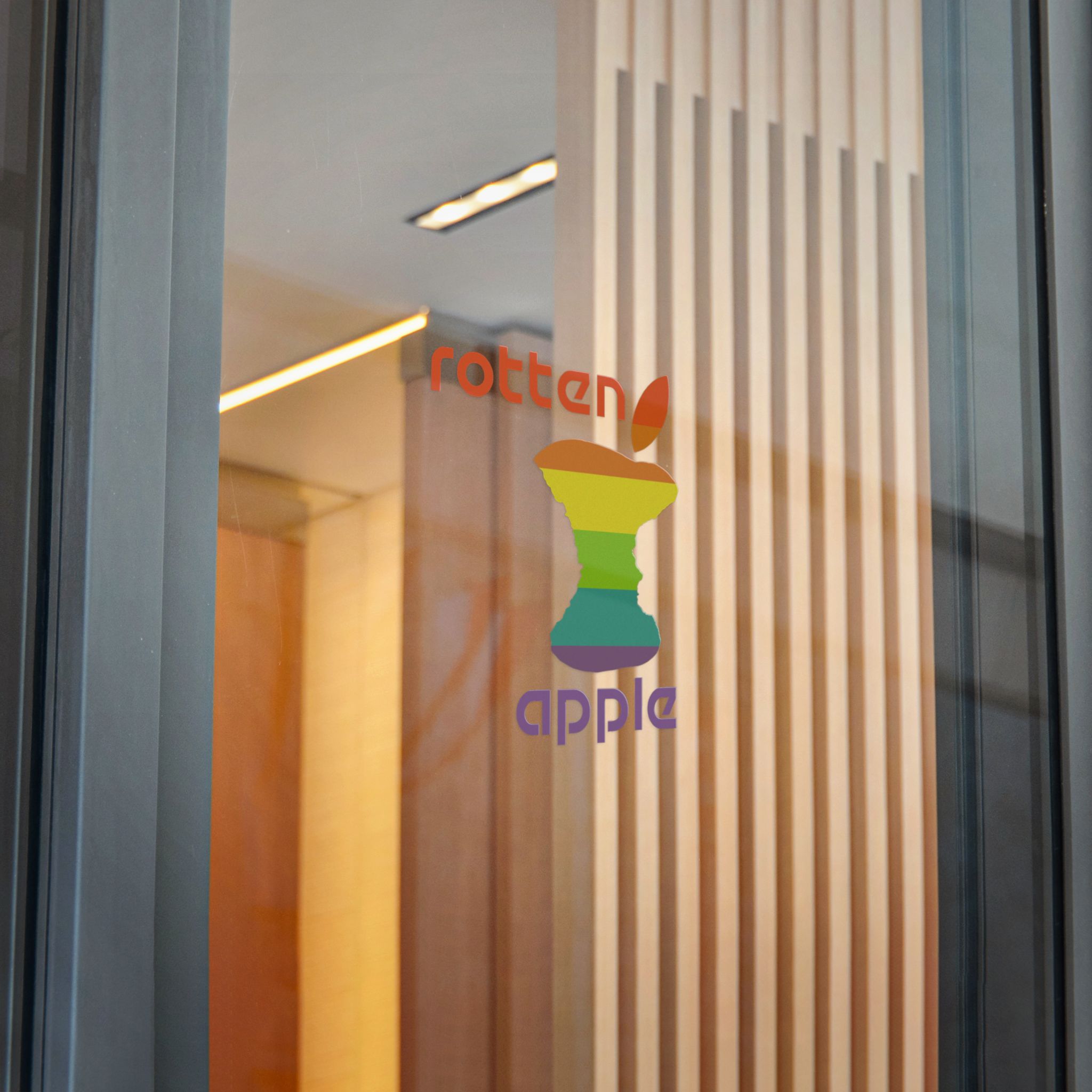 Rotten Apple Direct to Film Transparent Stickers - Image 7