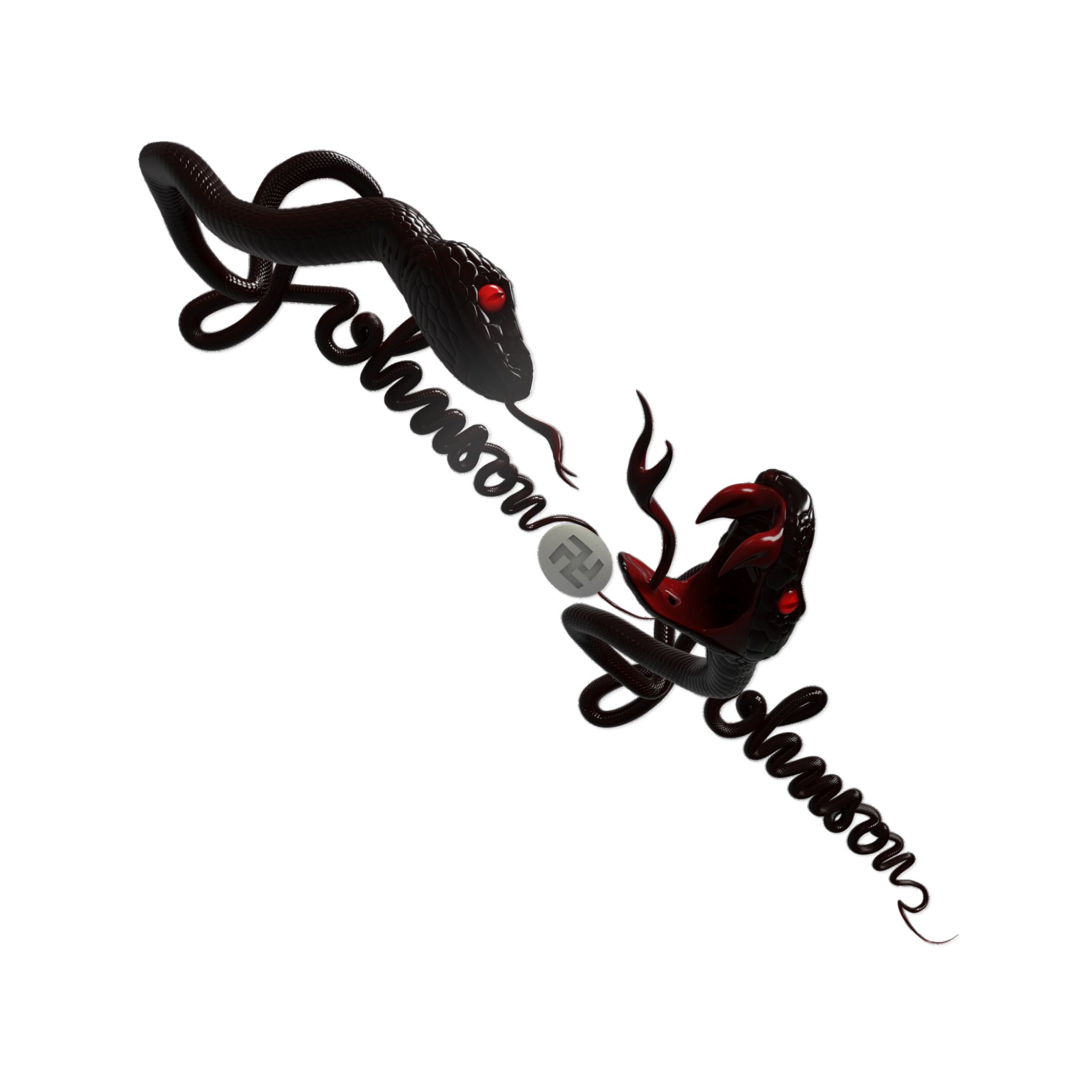 Johnson & Johnson (Version 2) Direct to Film Transparent Stickers - Image 2