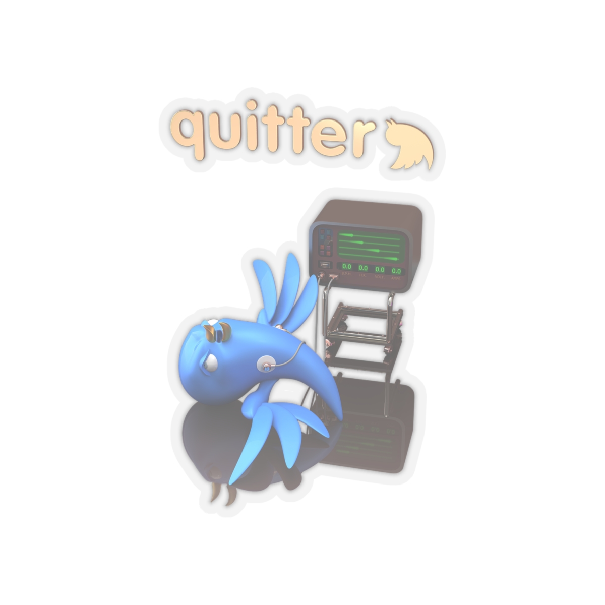 Quitter Transparent Cut-Out Stickers - Image 10